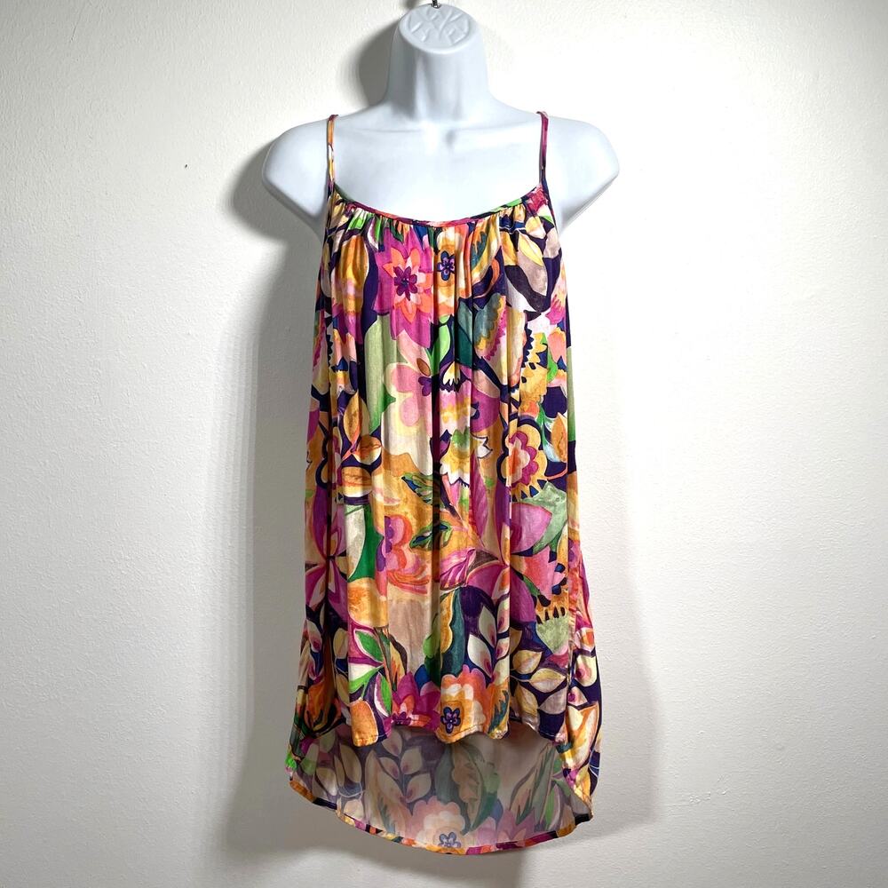 Boys Arrows Mini Dress Small Medium Floral Tropical Swim Cover Vacation Cruise